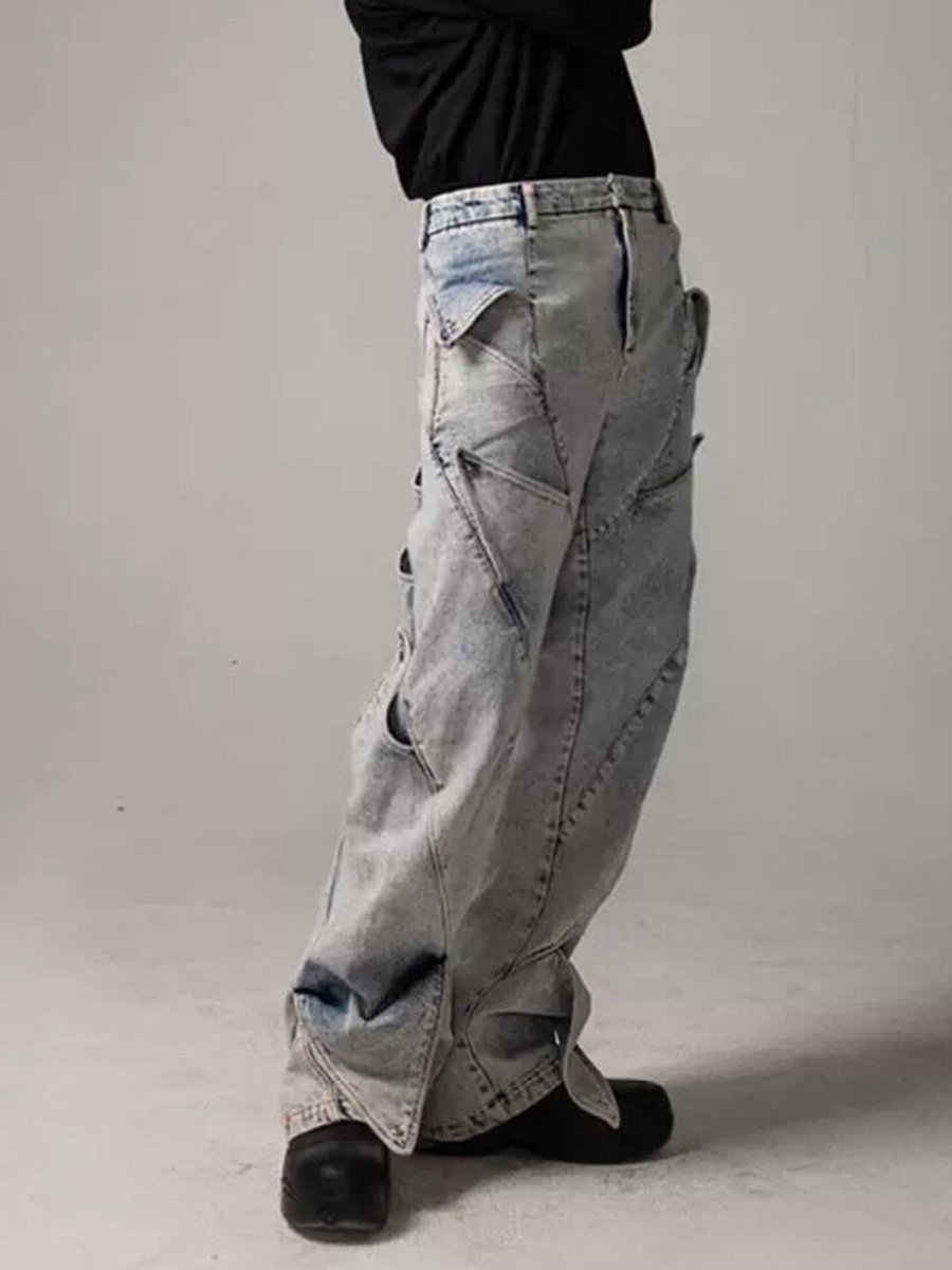 DND4DESBottomsUnisex Deconstructed Artistic Jeans