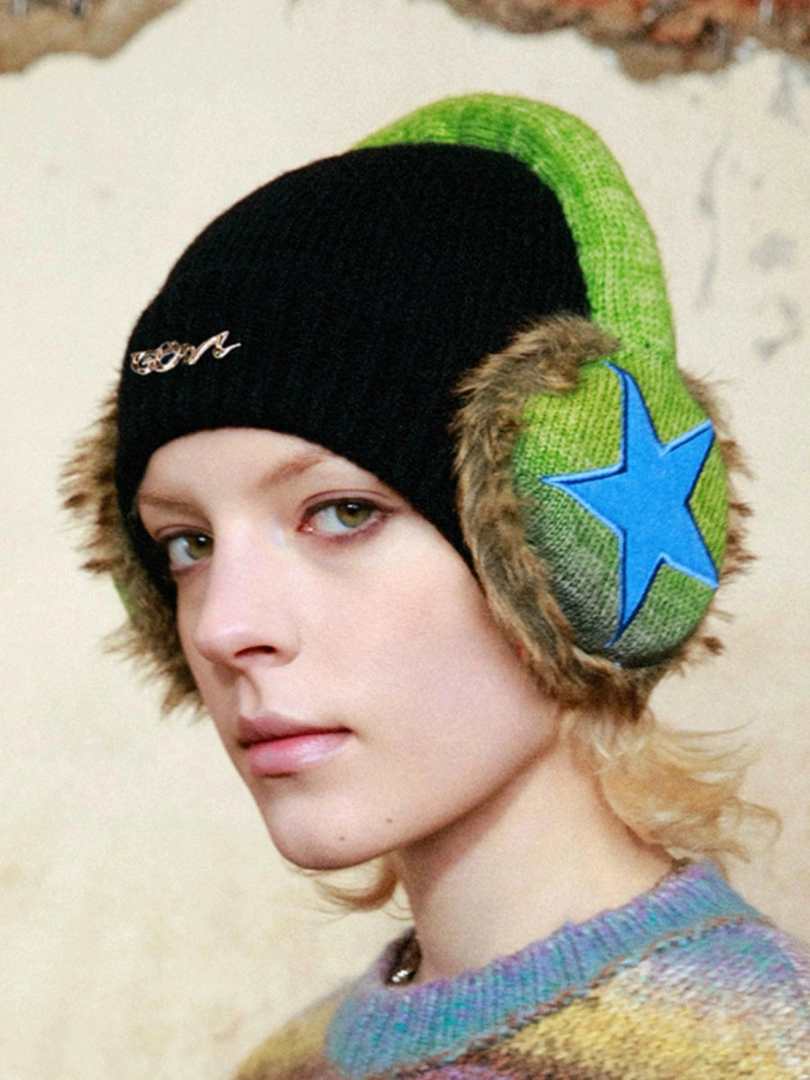jiljil STRAWBERRY STAR CAT BEANIE
