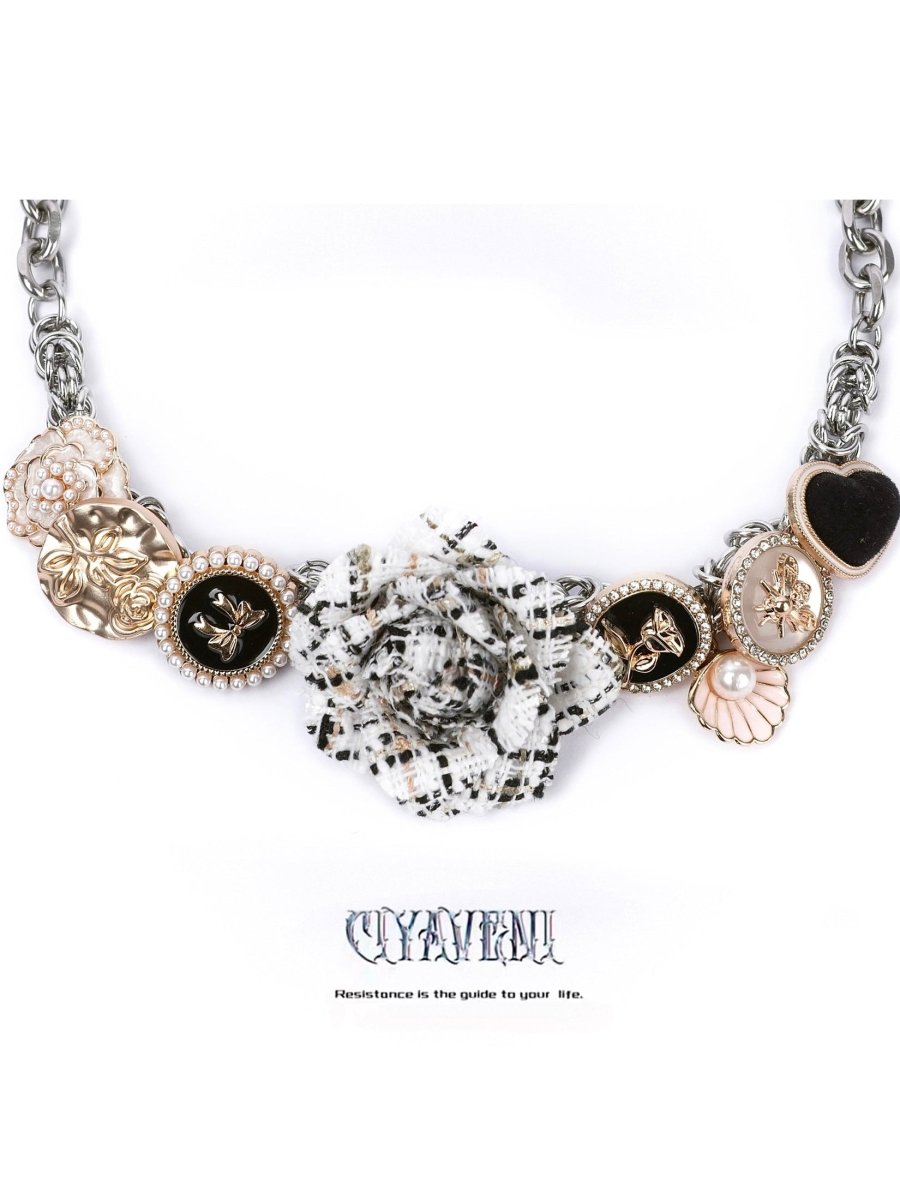 CIYAVENIAccessories & BagsPearl & Camellia Choker Necklace