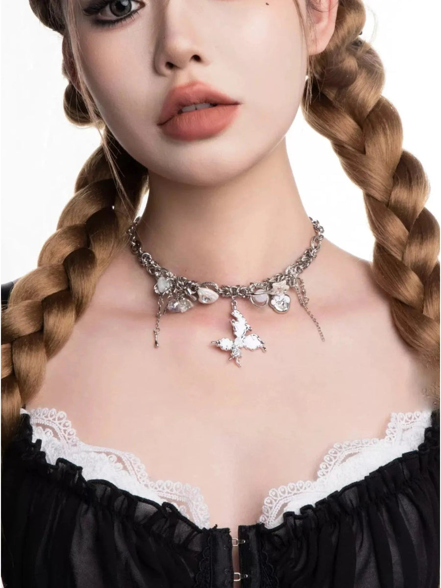 CIYAVENIAccessories & BagsY2K Molten Butterfly Choker