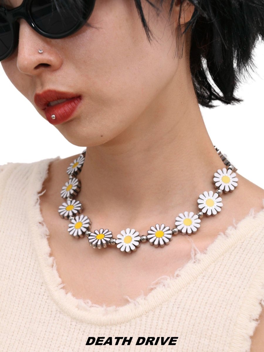 DEATH DRIVEAccessories & BagsDaisy Chain Necklace