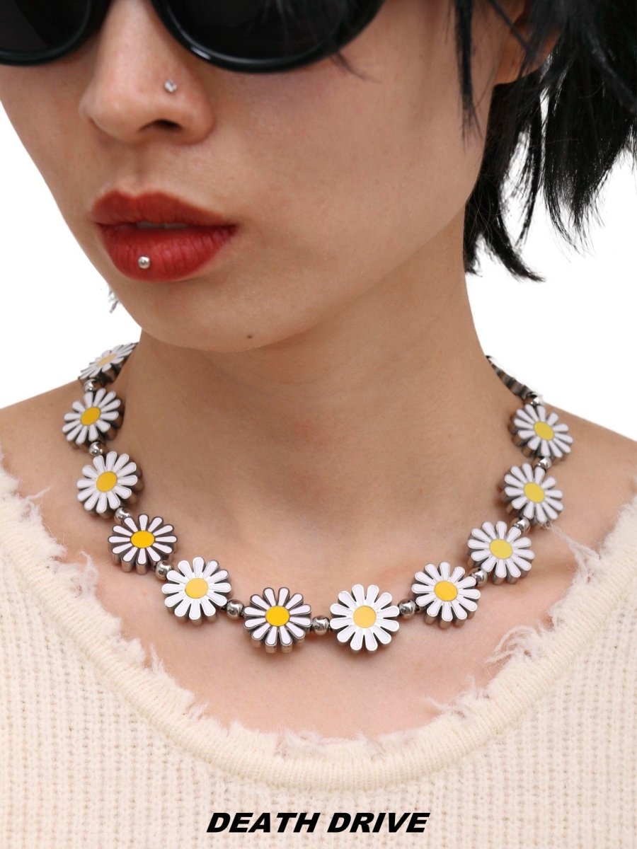 DEATH DRIVEAccessories & BagsDaisy Chain Necklace