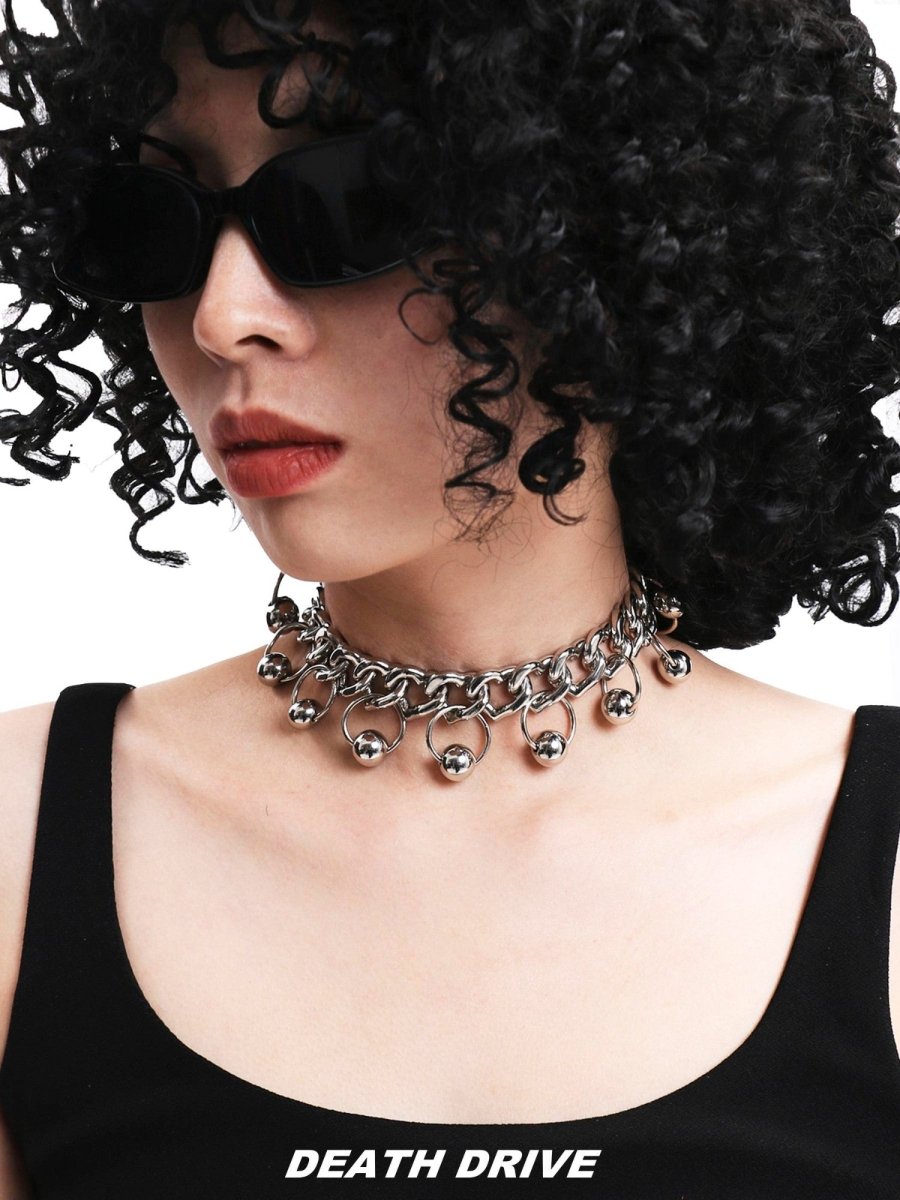 DEATH DRIVEAccessories & BagsMulti - Layered Titanium Steel Choker