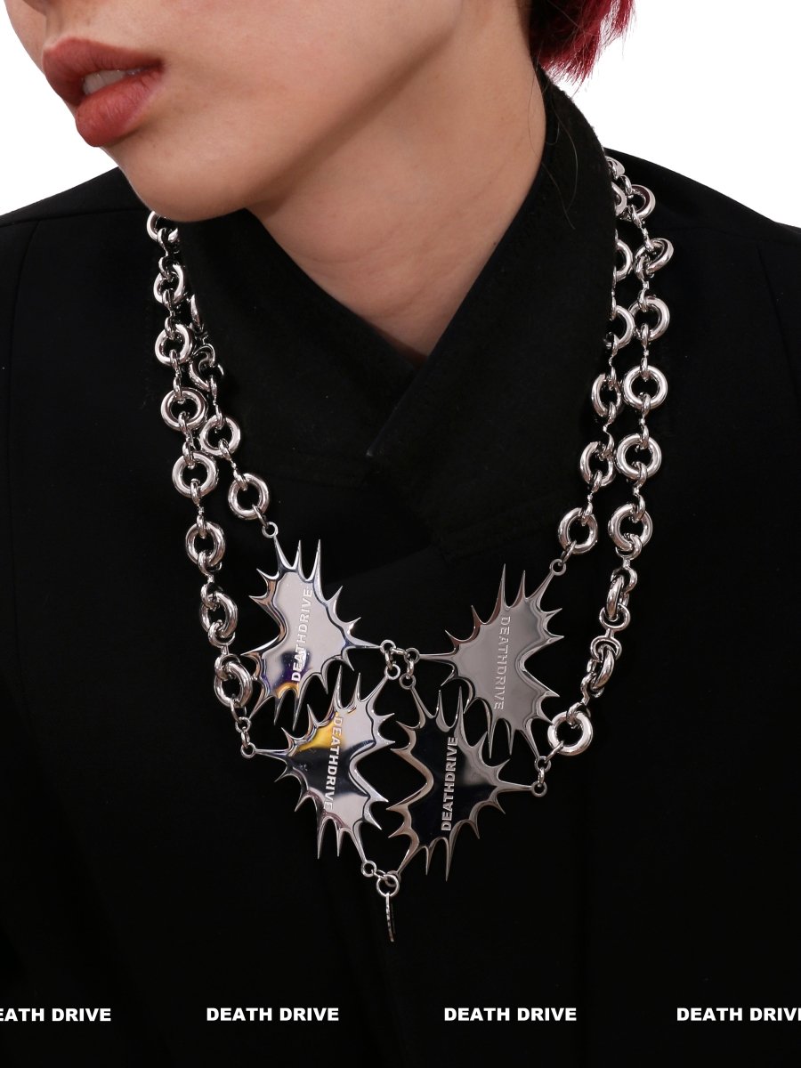 DEATH DRIVEアクセサリーHeart Thorn Statement Necklace