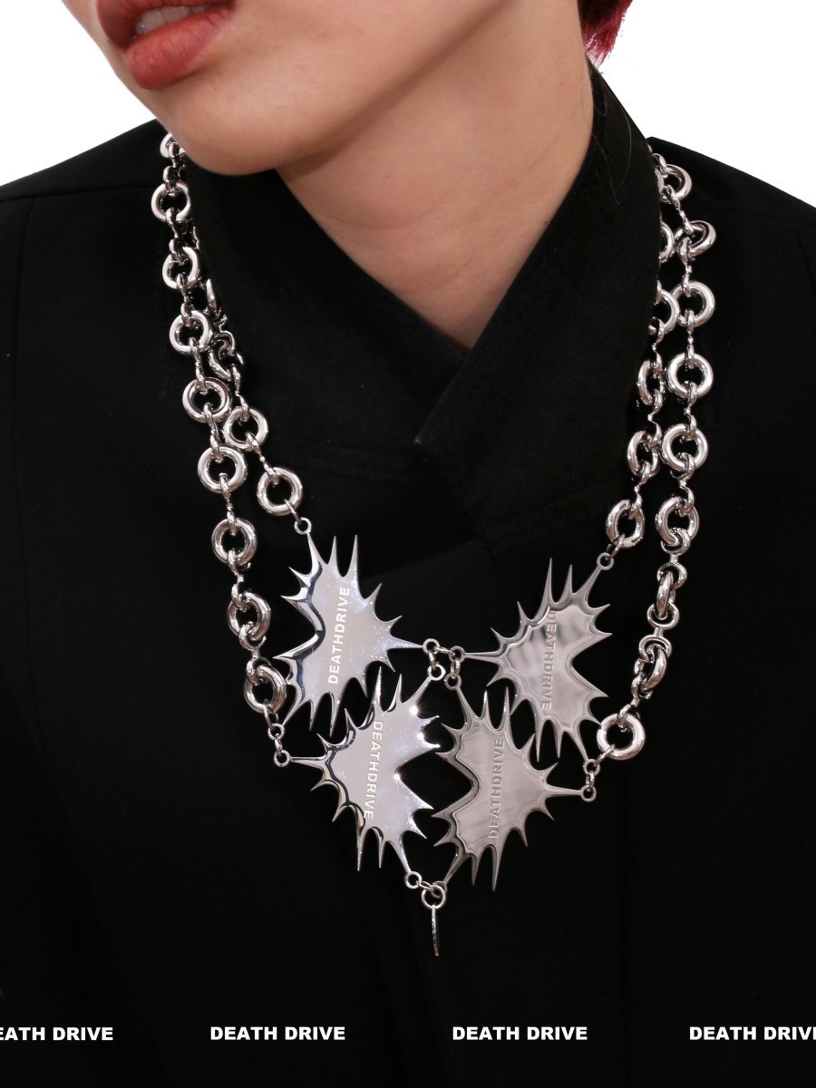 DEATH DRIVEアクセサリーHeart Thorn Statement Necklace