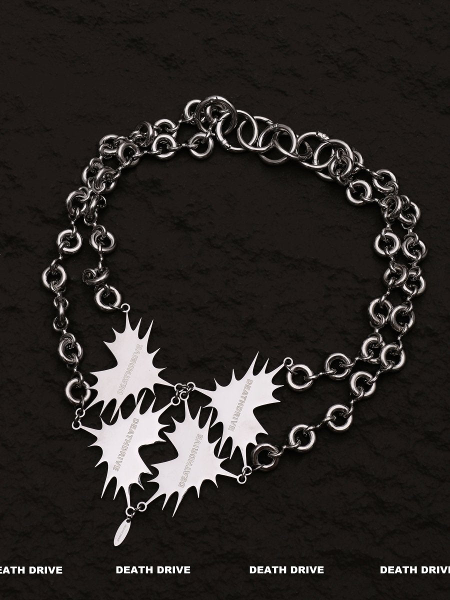 DEATH DRIVEアクセサリーHeart Thorn Statement Necklace