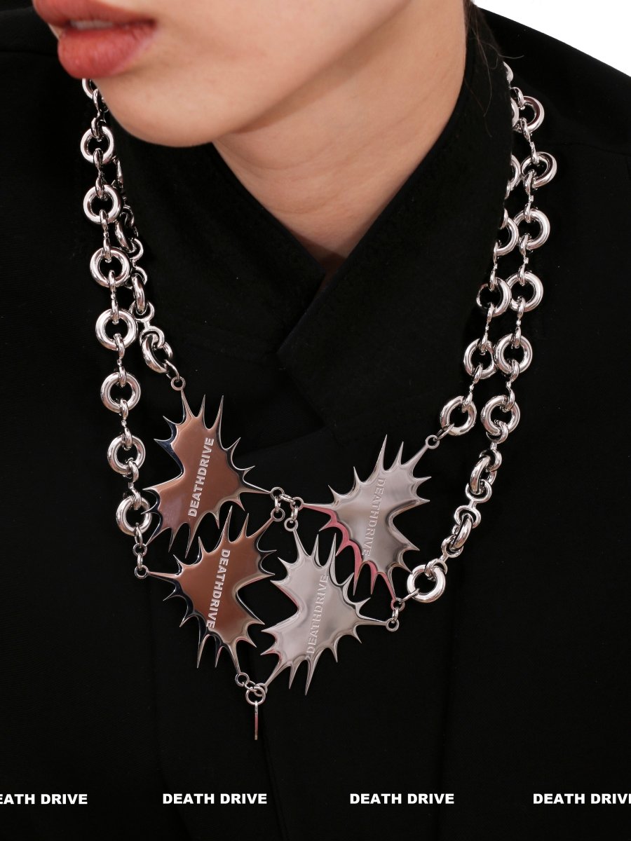 DEATH DRIVEアクセサリーHeart Thorn Statement Necklace