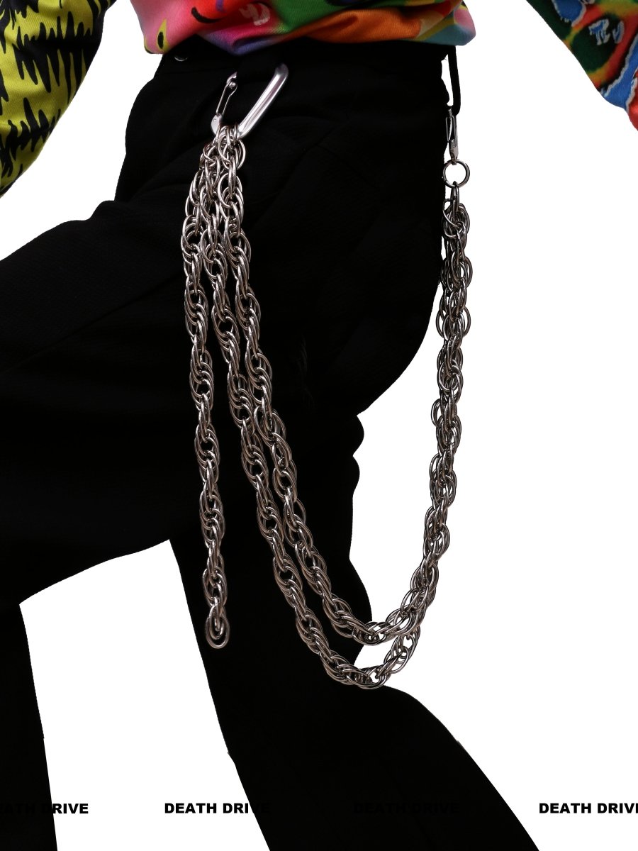 DEATH DRIVEアクセサリーSpiral Metal Pants Chain