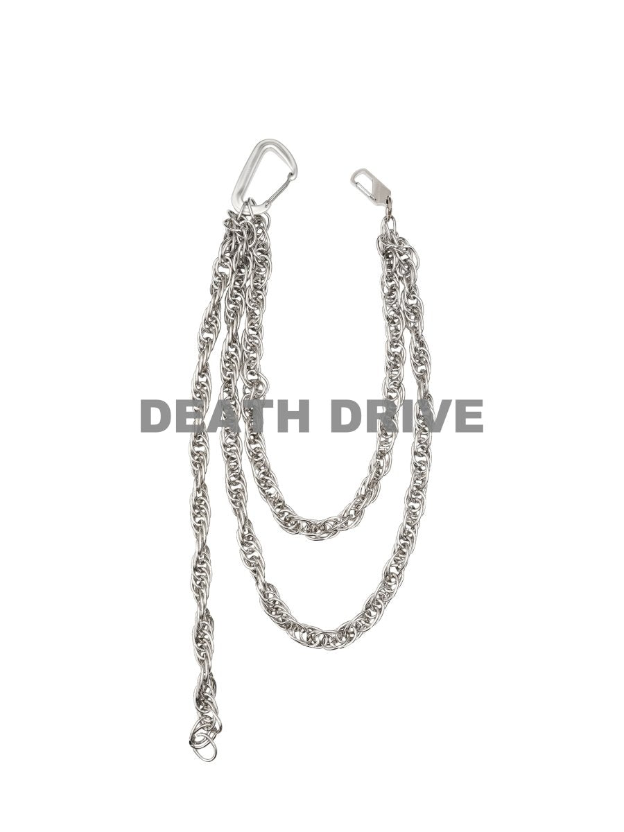 DEATH DRIVEアクセサリーSpiral Metal Pants Chain