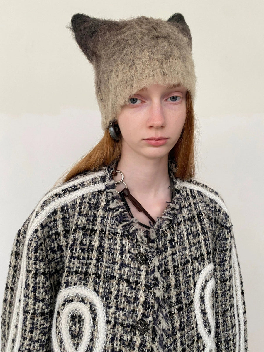 deliveryAccessories & BagsOmbre Cat Ear Knit Hat