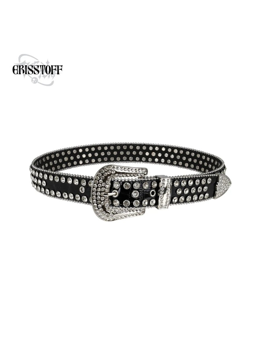 ERISSTOFFAccessories & BagsStudded Western Croc Belt