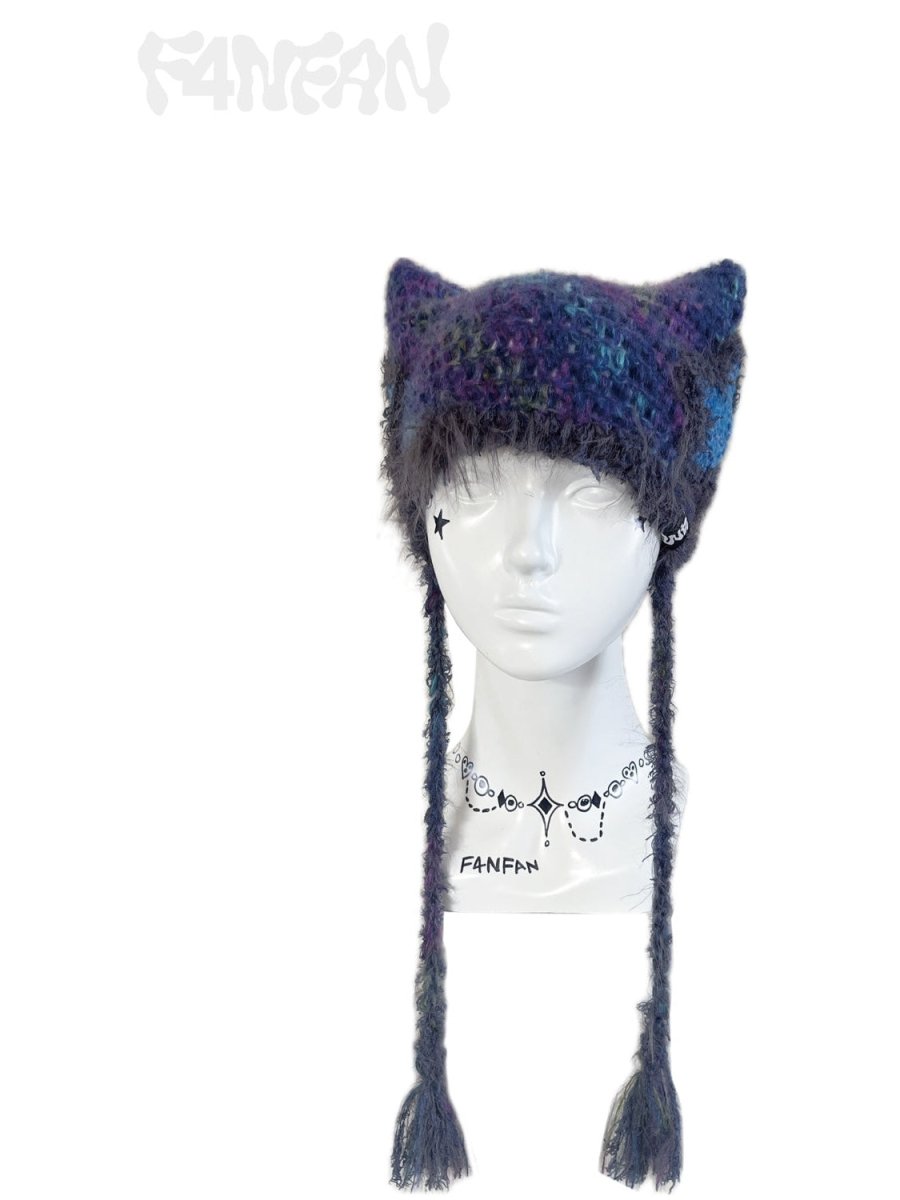 F4NFANヘッドウェアStar Cat Knit Hat