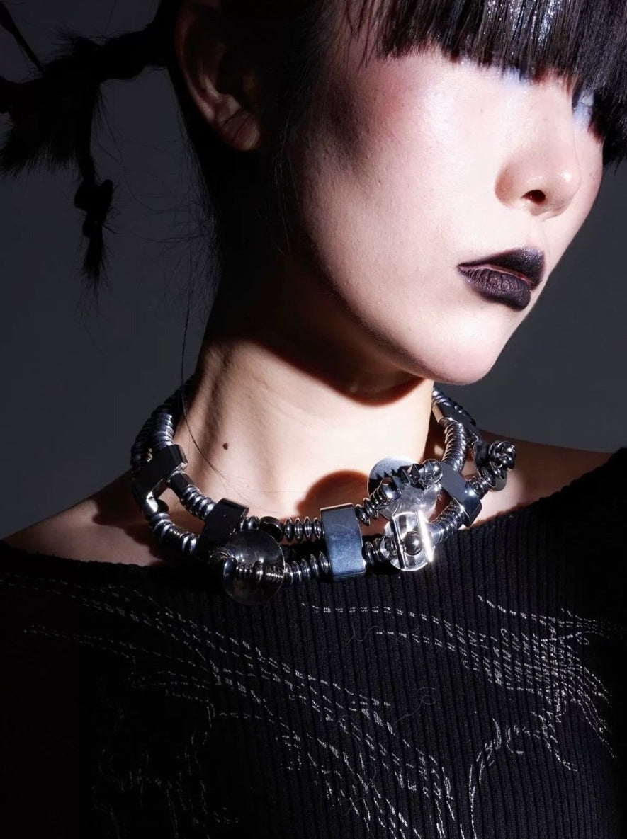 ILLuSoRyAccessories & BagsFuturistic Titanium Necklace