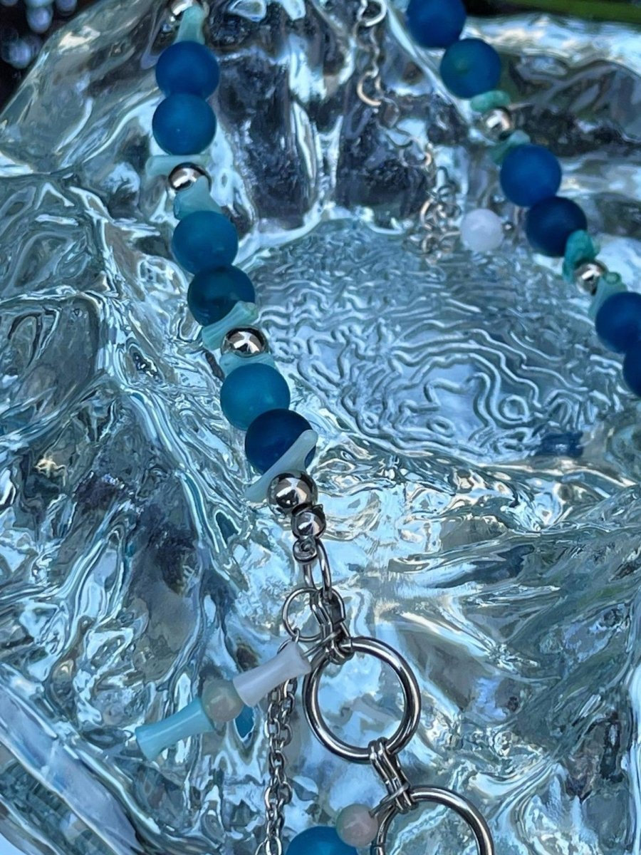 ILLuSoRyAccessories & BagsOcean Heart Titanium Necklace