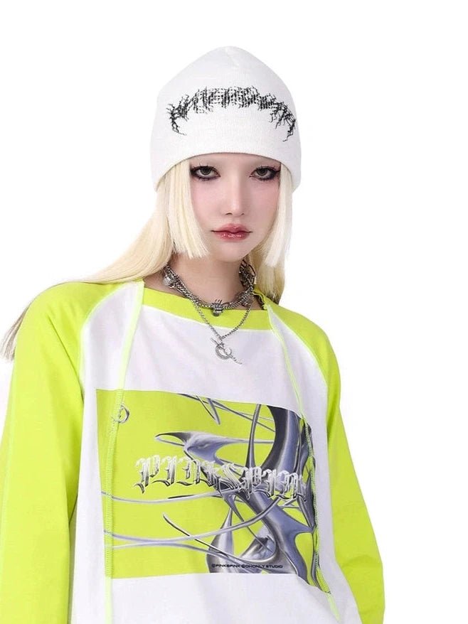 PINKSPINKヘッドウェアGalaxy Lightning Beanie