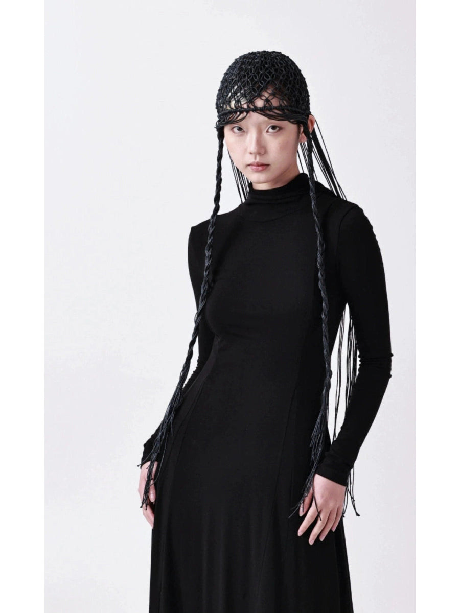 YEZI ODヘッドウェアCrochet Fringe Cap