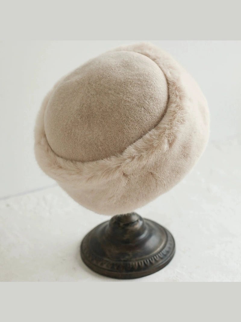 YJGY STUDIOヘッドウェアClassic Wool Trapper Winter Hat