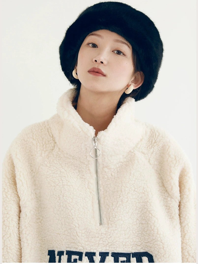 YJGY STUDIOヘッドウェアClassic Wool Trapper Winter Hat