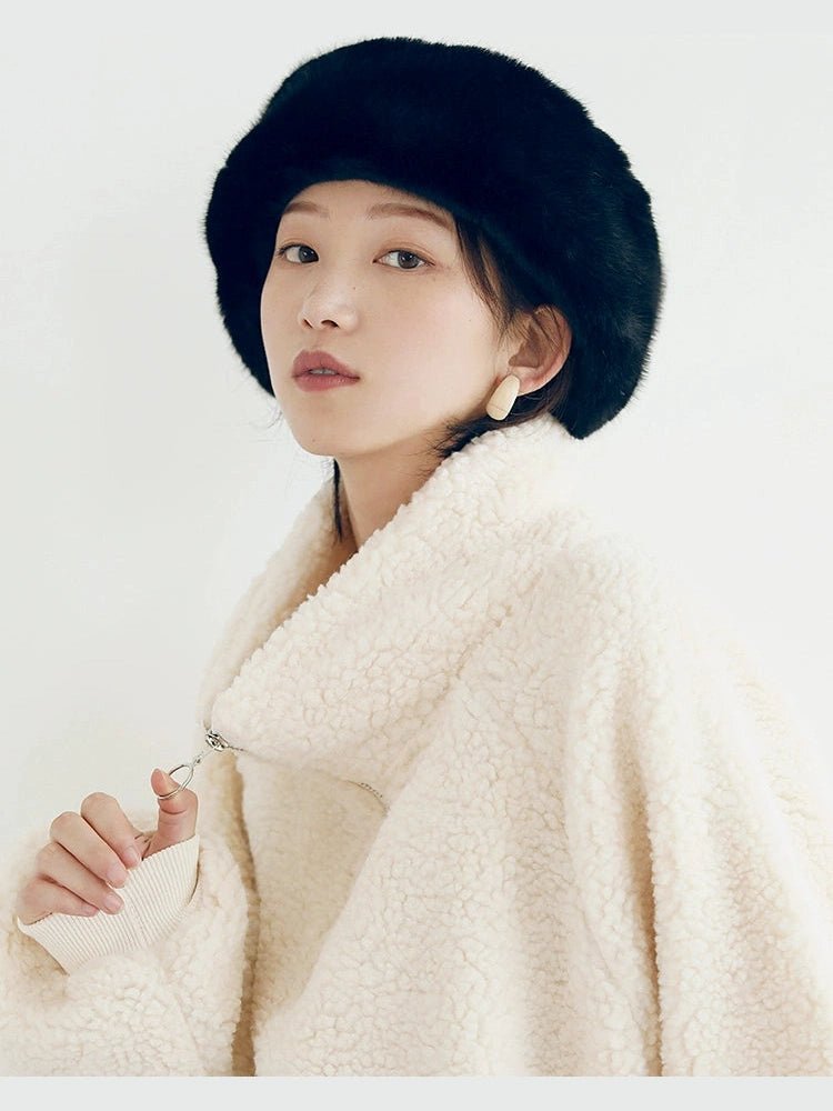 YJGY STUDIOヘッドウェアClassic Wool Trapper Winter Hat