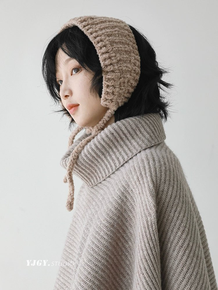 YJGY STUDIOヘッドウェアWool Ear Warmer Headband